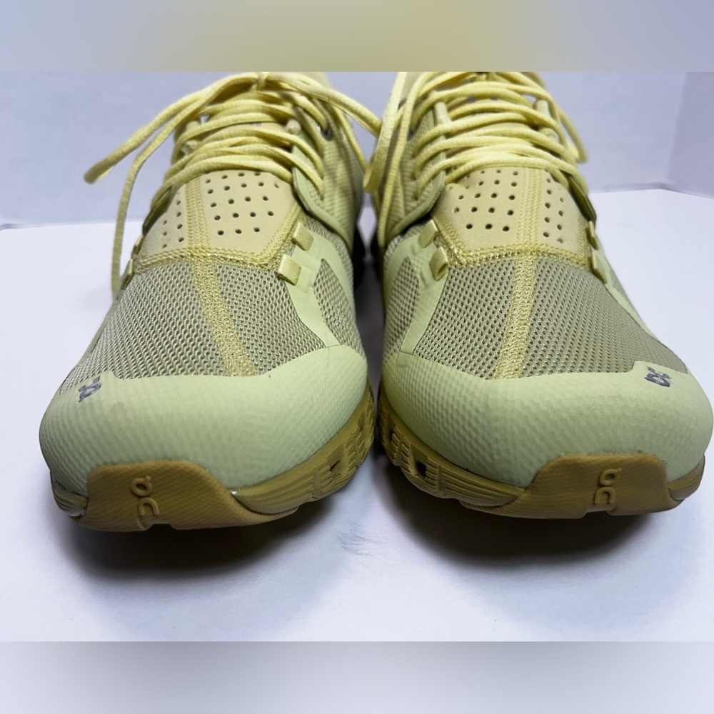 On Cloud X Women’s Size 10.5 Running Shoes Glade Citron Yellow Helion Training - Picture 3 of 16